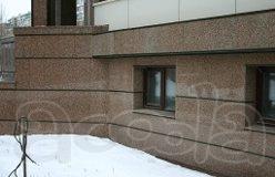 Облицовка фасадов керамогранитом