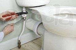 Установка унитаза